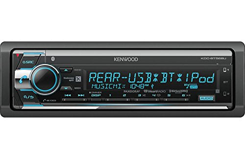 Kenwood KDC-BT568U CD Player with Bluetooth VAR. Clr Satellite Ready Kenwood KDC-BT568U CD Player with Bluetooth VAR. Clr Satellite Ready